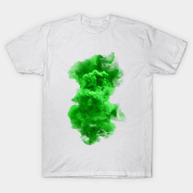 Green and white cloud